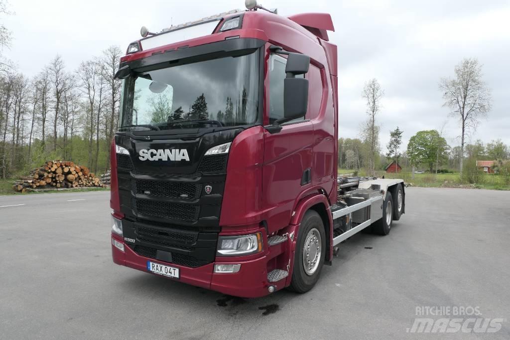 Scania R500 B6x2*4NB 工程吊钩车