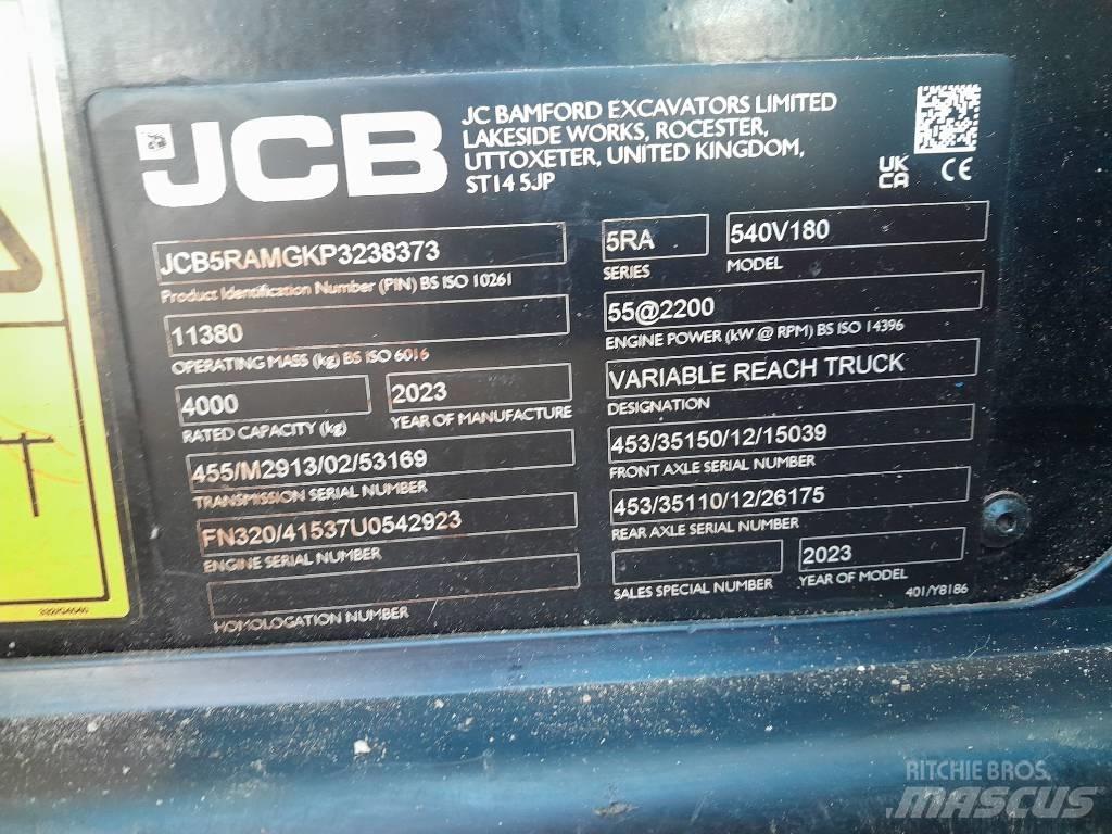 JCB 540.180 伸缩臂叉装车|叉装车