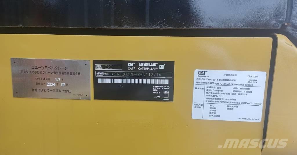 CAT 320GC 履带挖掘机
