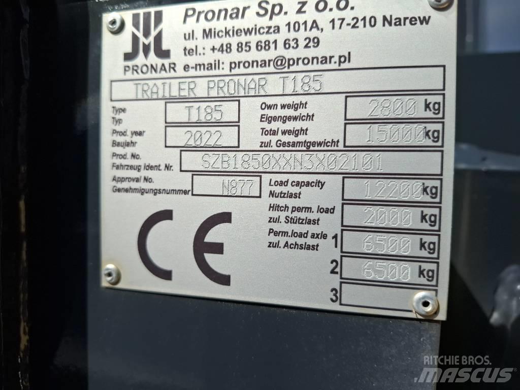 Pronar T 185 箱式拖车