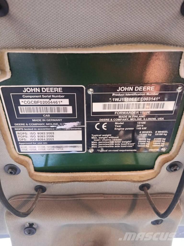 John Deere 1510 IT4 集运机