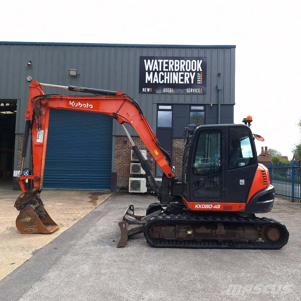 Kubota KX 080-4 中型挖掘机