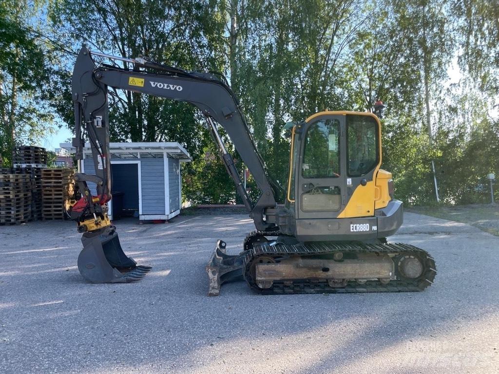 Volvo ECR 88 D Pro 中型挖掘机