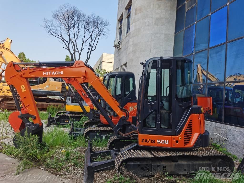 Hitachi ZX 50 U 小型挖掘机