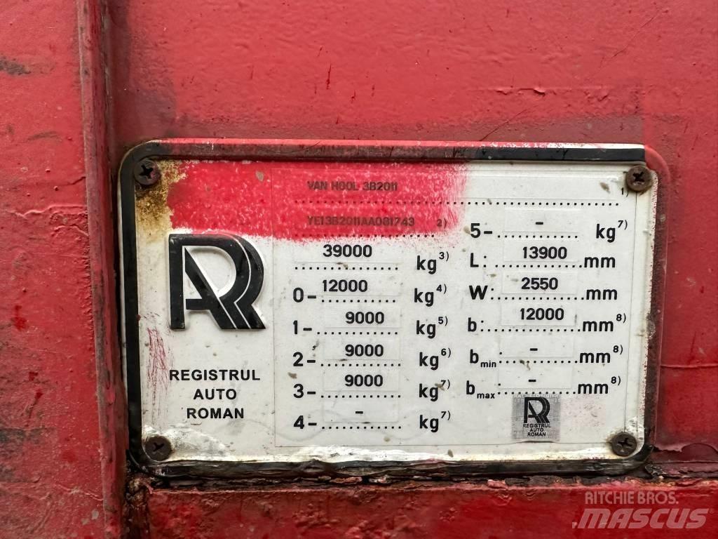 Van Hool 3 Axle 低平板半挂车