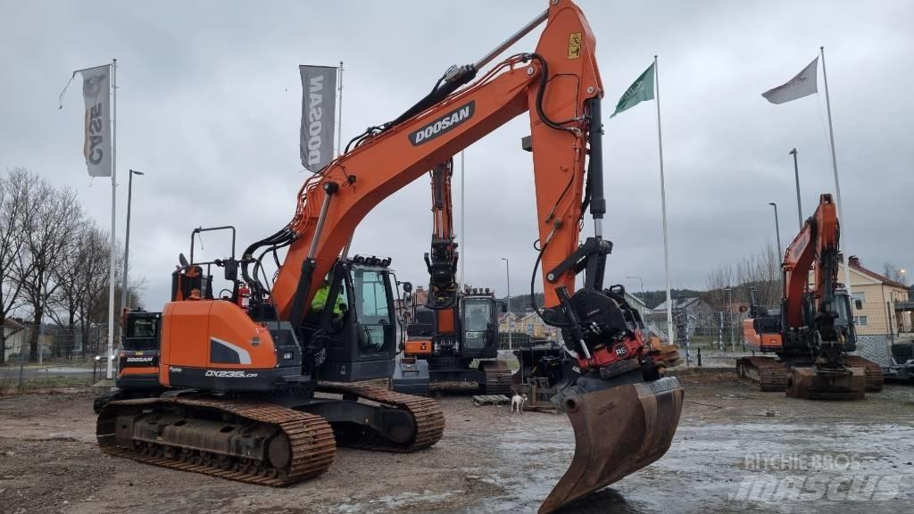 Doosan 235 LCR 履带挖掘机