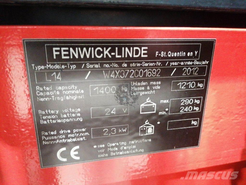 Linde L14 手推堆垛车