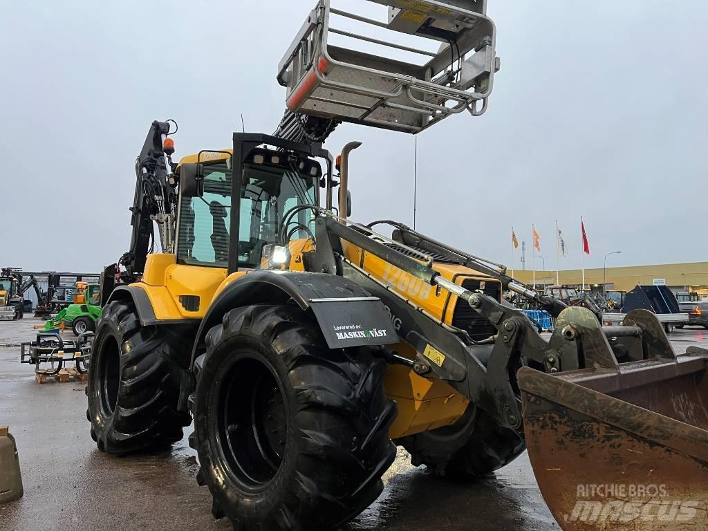 Huddig 1260B Cabel 反铲装载机