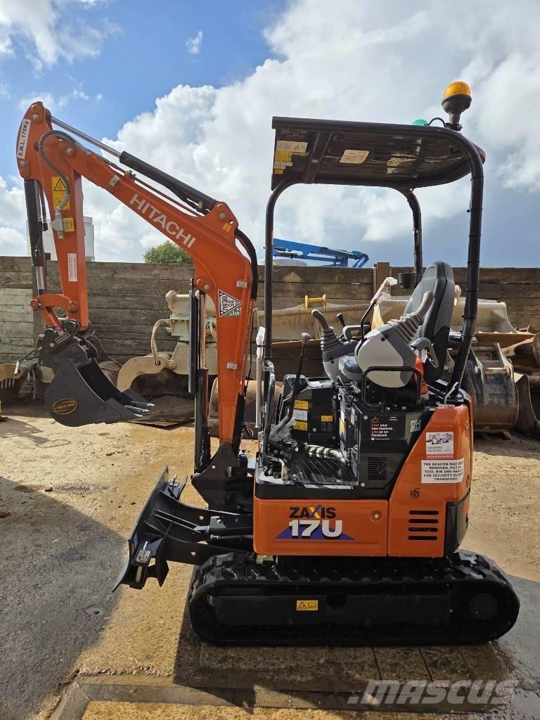 Hitachi ZX 17 U-6 小型挖掘机