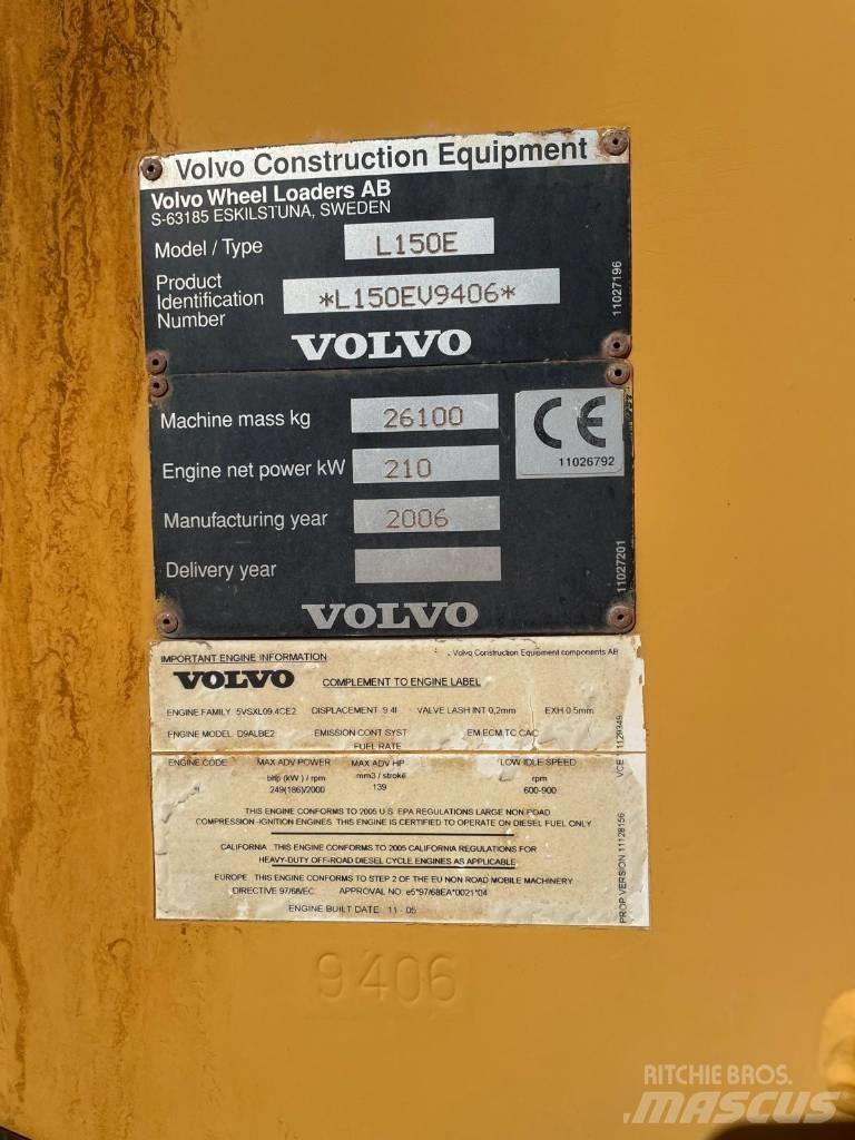 Volvo L150E 小型装载机