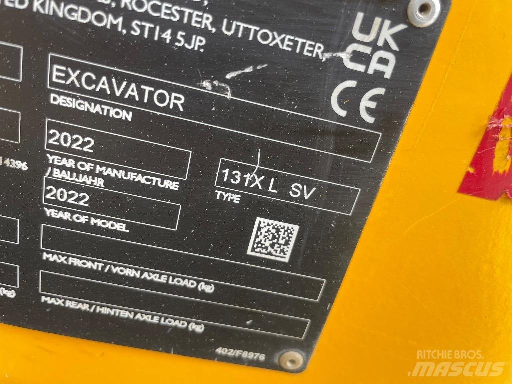 JCB 131 X 履带挖掘机