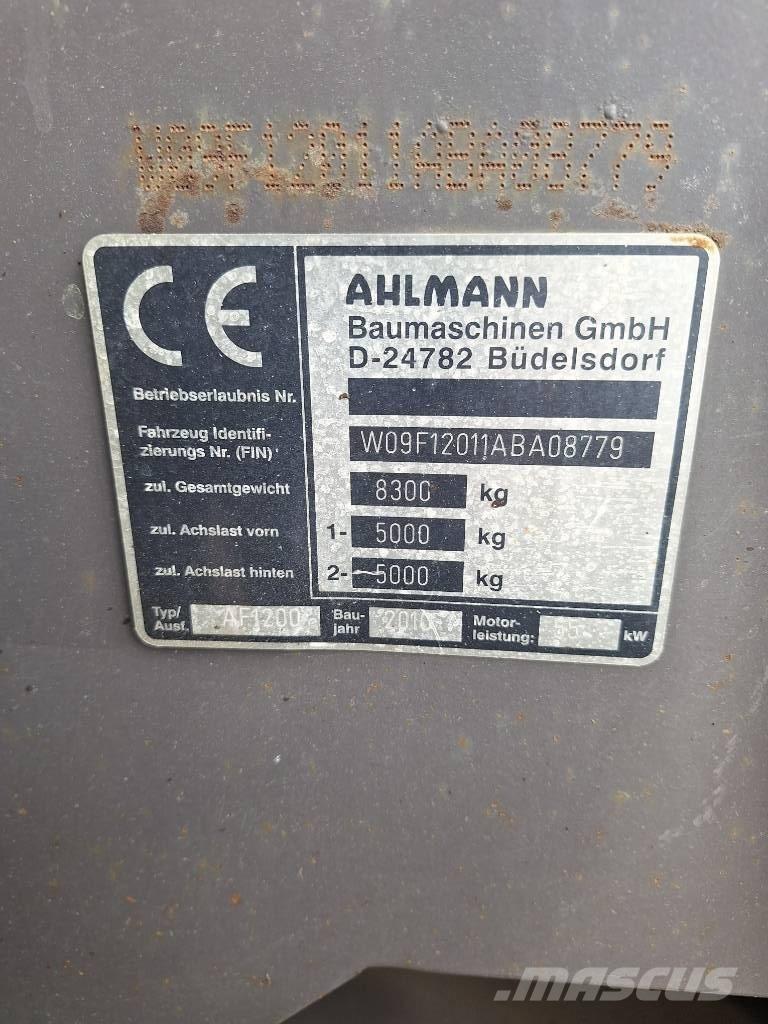 Ahlmann AF 1200 轮式装载机