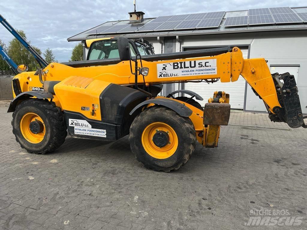 JCB 540-140 伸缩臂叉装车|叉装车