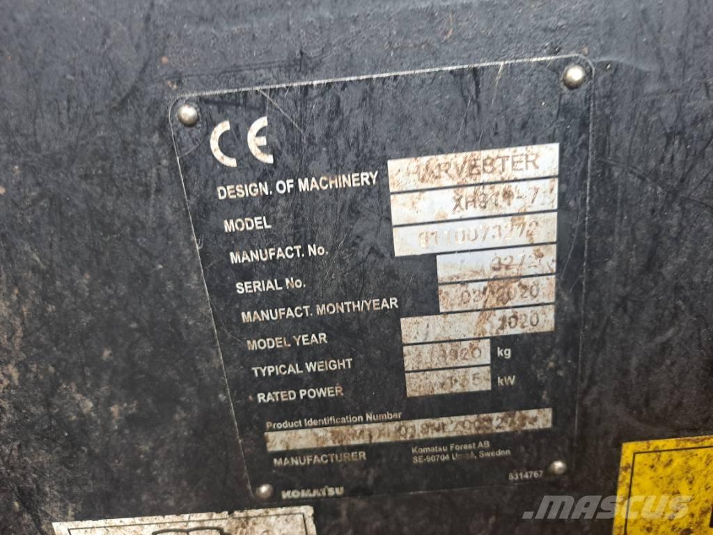 Komatsu 911 收割机