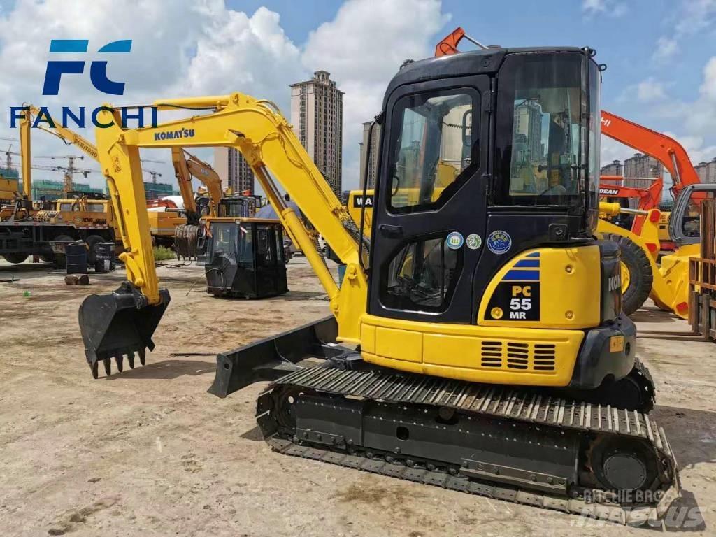 Komatsu pc55mr 履带挖掘机