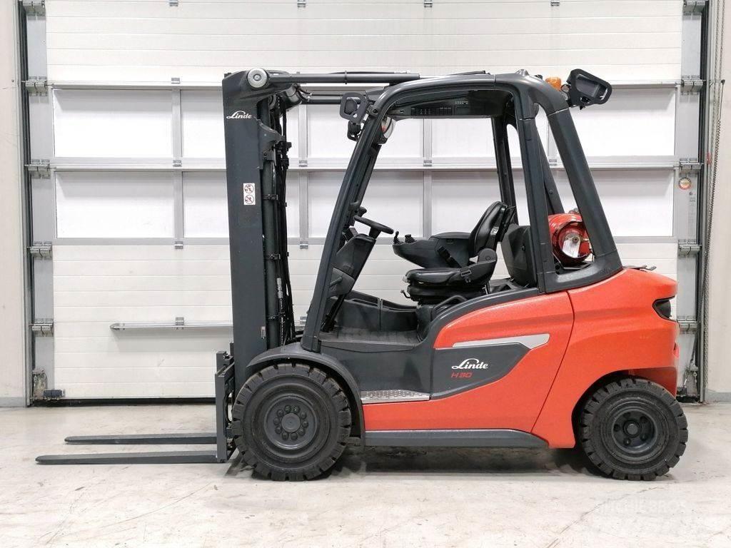 Linde H30T-01 天然气叉车