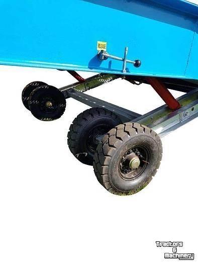 WCM 12ton laadbrug 坡道板