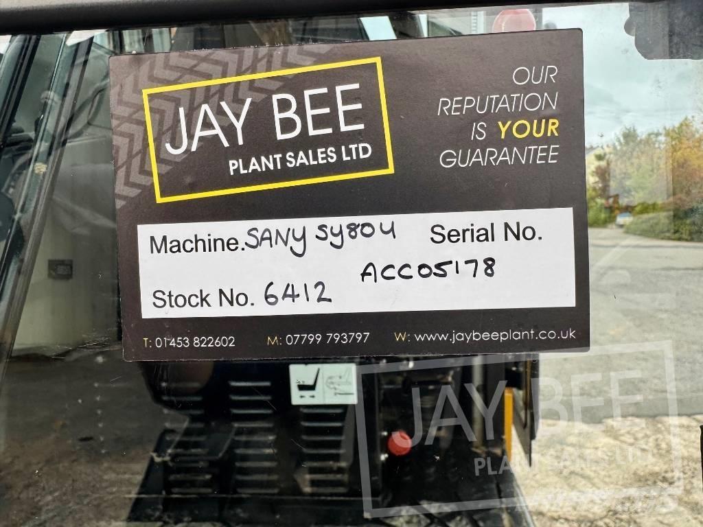 Sany SY 80 U 中型挖掘机