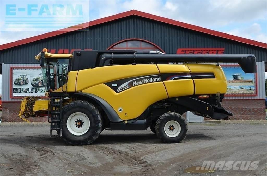 New Holland cx 860 联合收割机