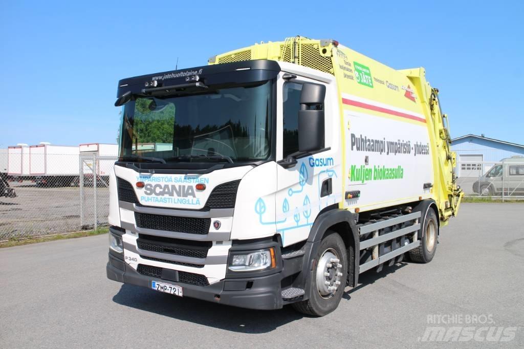 Scania P 340 CNG A 垃圾车