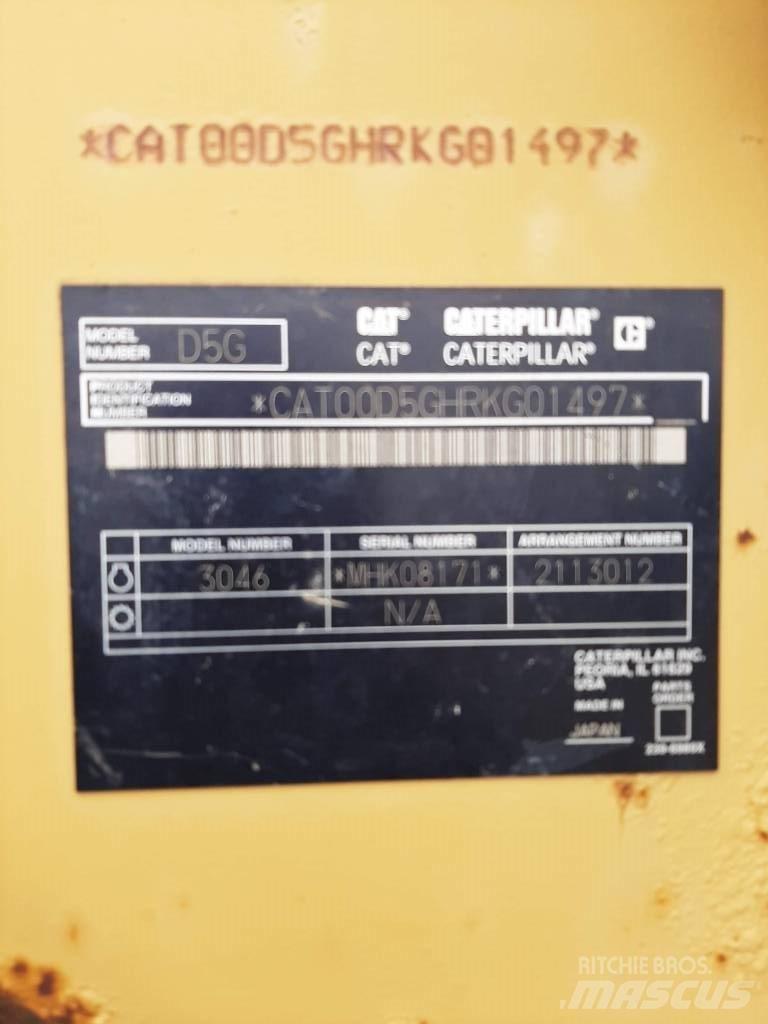 CAT D5GLGP 履带式推土机