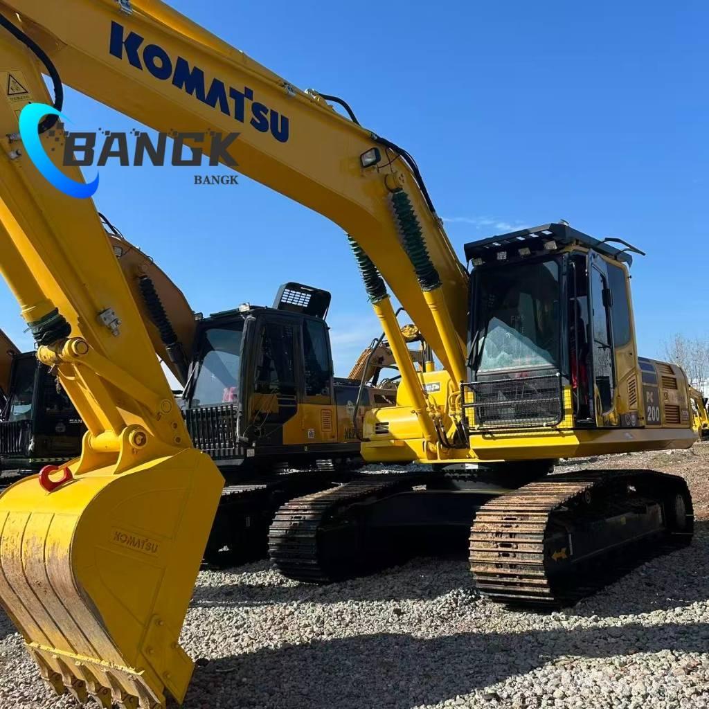 Komatsu PC 200 履带挖掘机