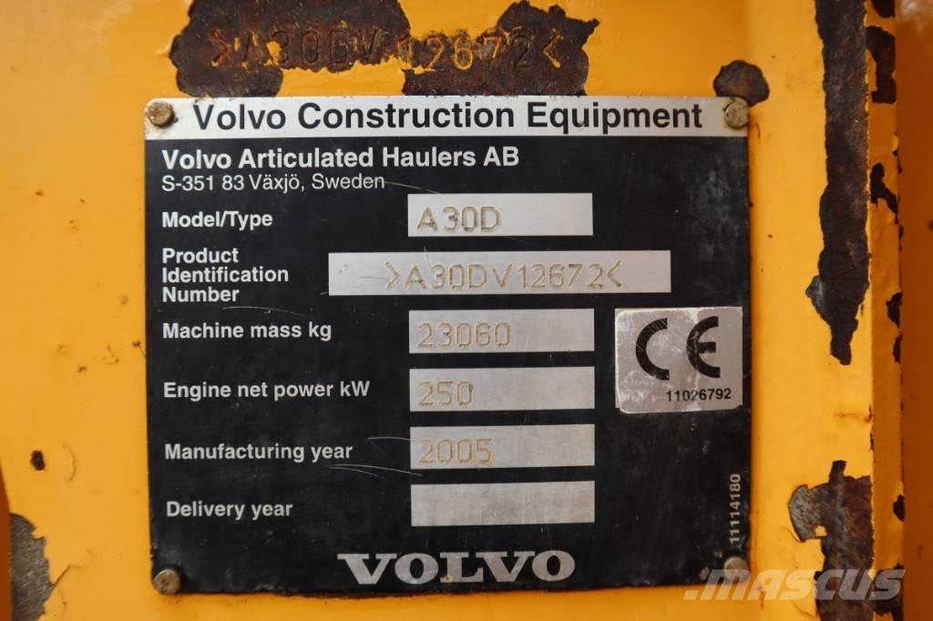 Volvo A 30 D 铰接式自卸车