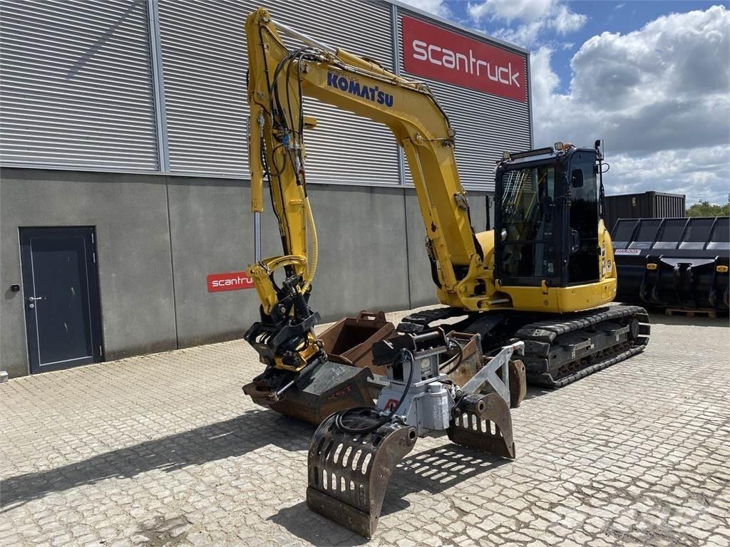 Komatsu PC80MR-5EO 轮式挖掘机