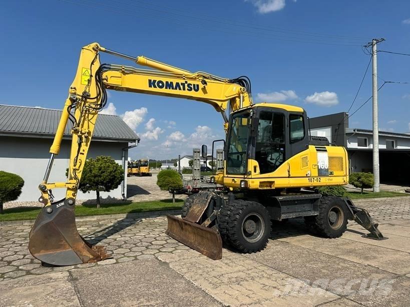 Komatsu PW 160-7E0 轮式挖掘机