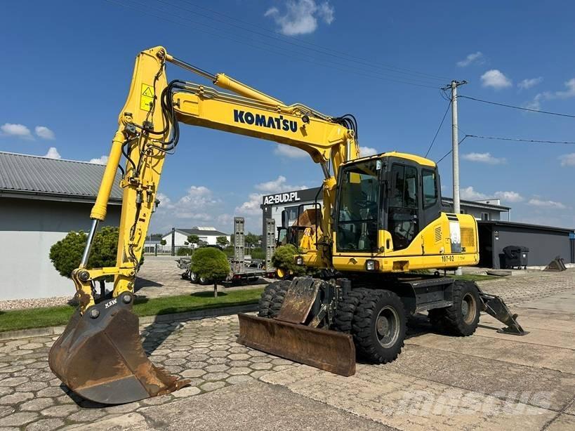 Komatsu PW 160-7E0 轮式挖掘机