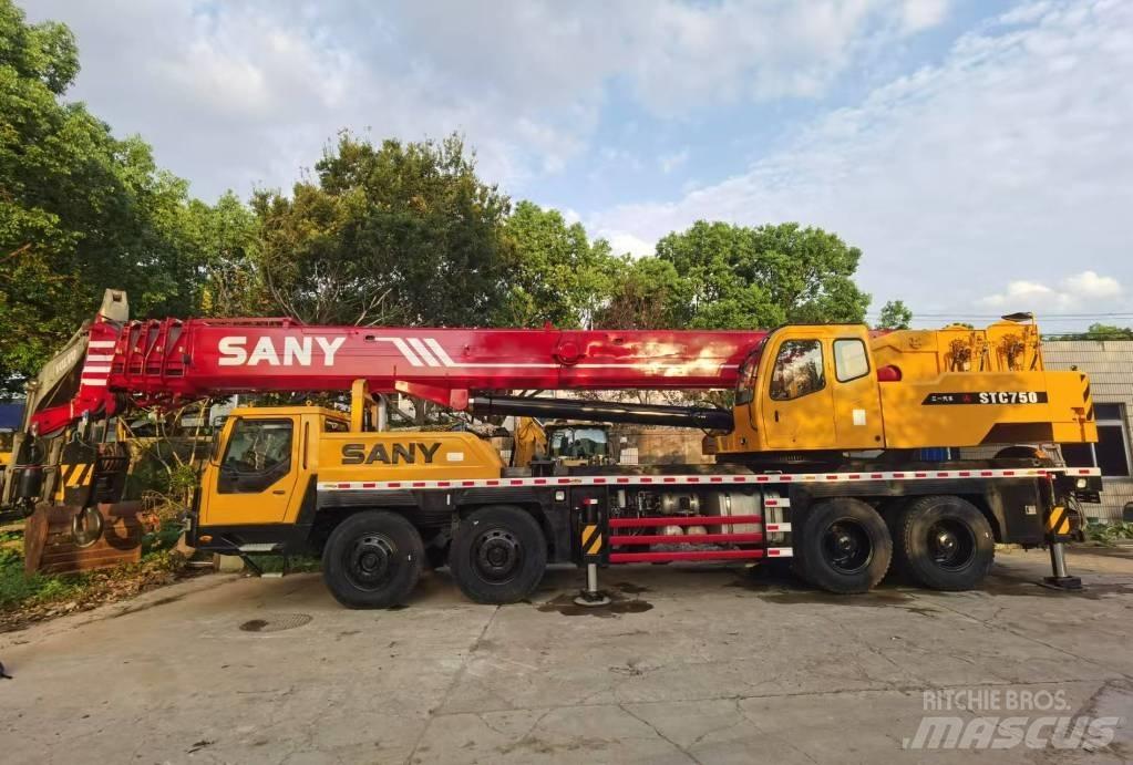 Sany STC750 吊车起重机、绞车吊货机和物料升降机