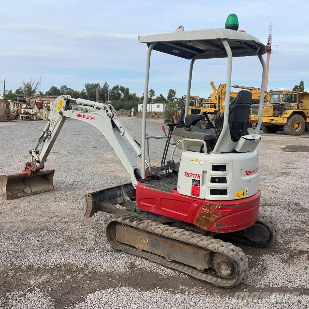 Takeuchi TB 217 R 小型挖掘机