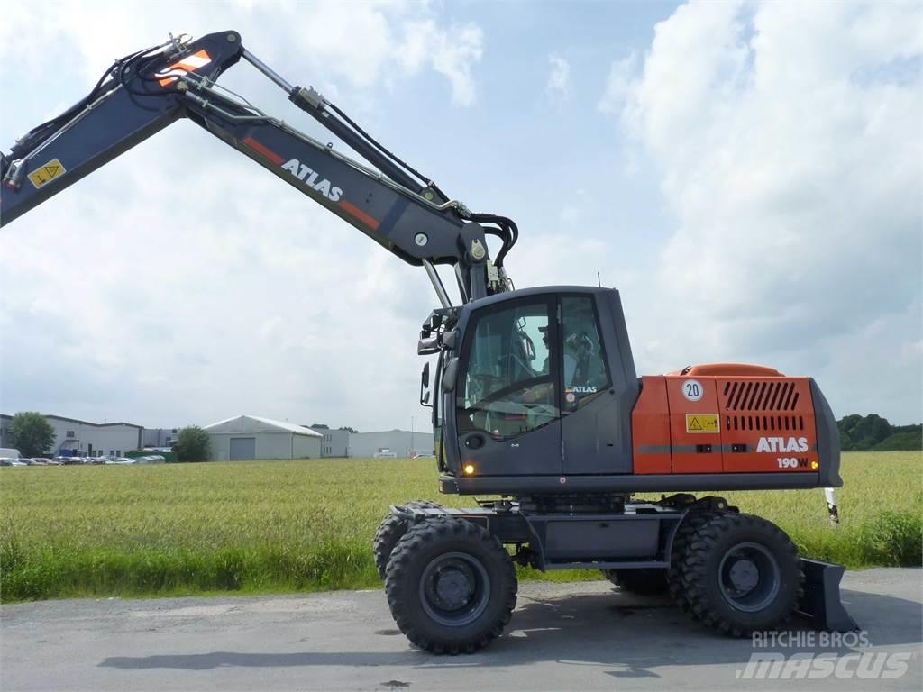 Atlas 190W Stage V 轮式挖掘机