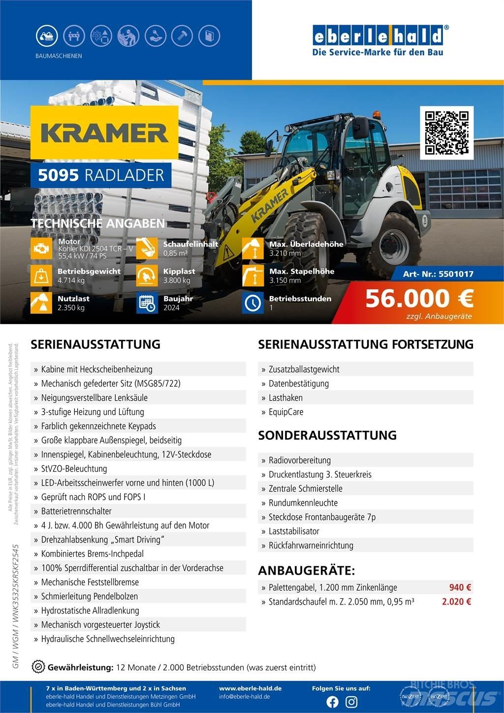 Kramer 5095 轮式装载机