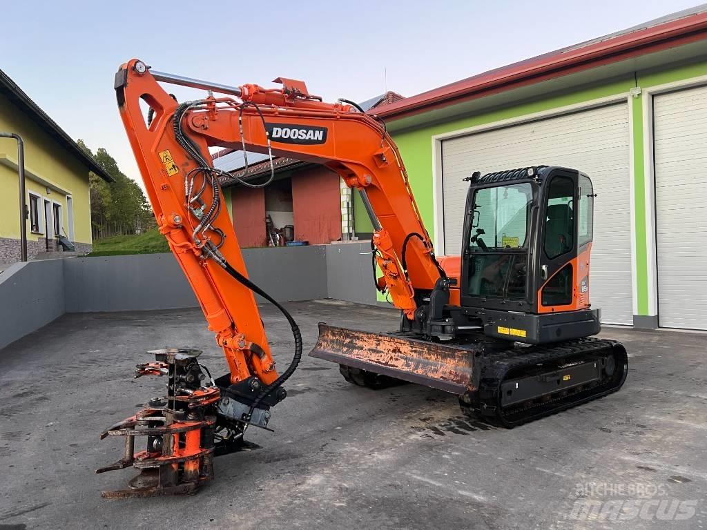 Doosan DX85R-3 中型挖掘机