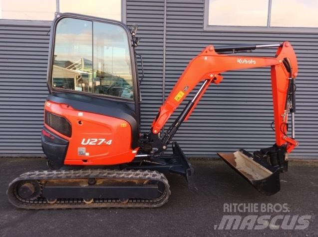 Kubota u27-4 小型挖掘机