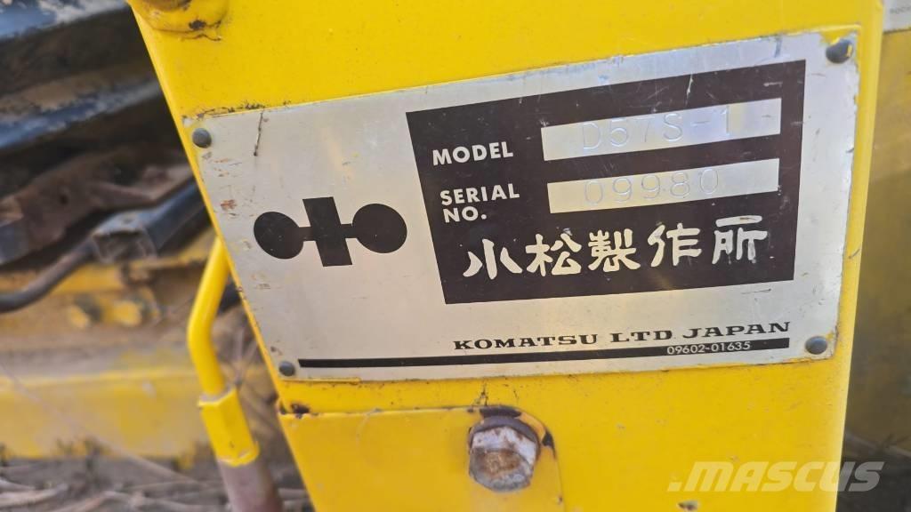 Komatsu D 57 S-1 履带式装载机