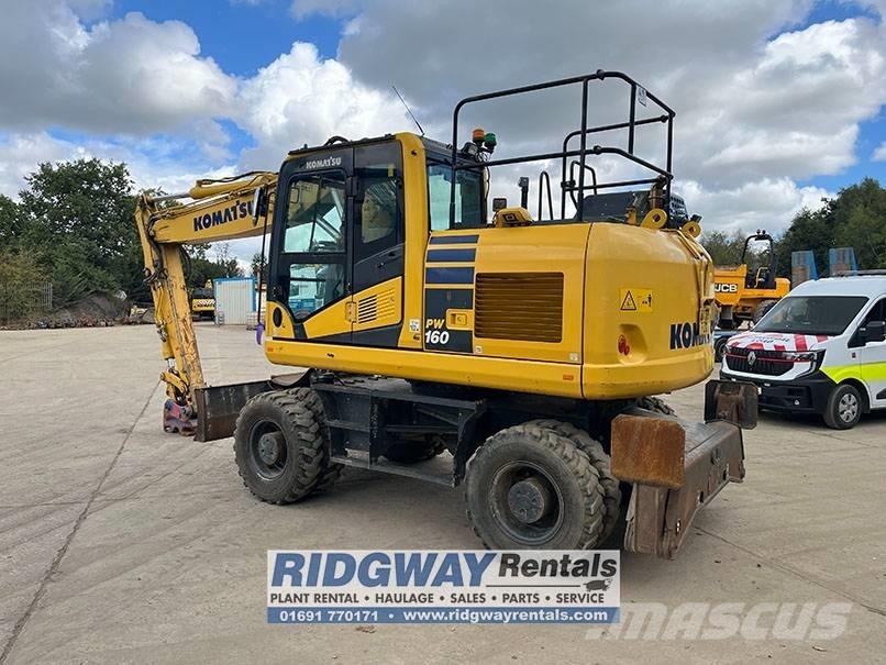 Komatsu PW 160-11 轮式挖掘机