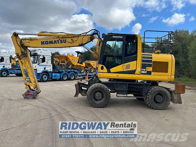 Komatsu PW 160-11 轮式挖掘机