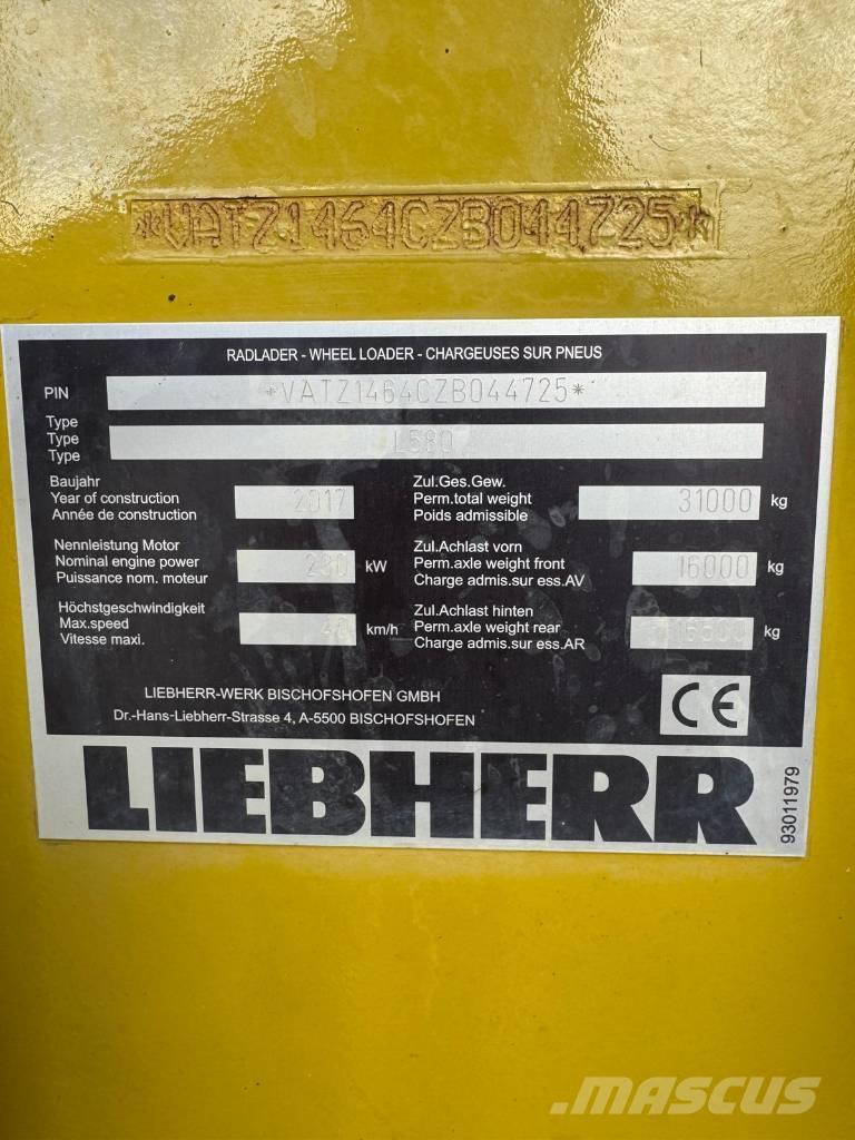 Liebherr L 580 轮式装载机