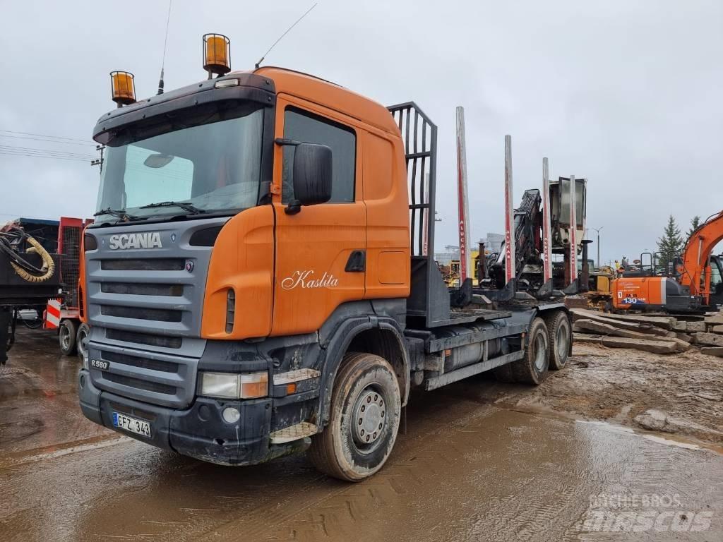 Scania R 580 木材运输车