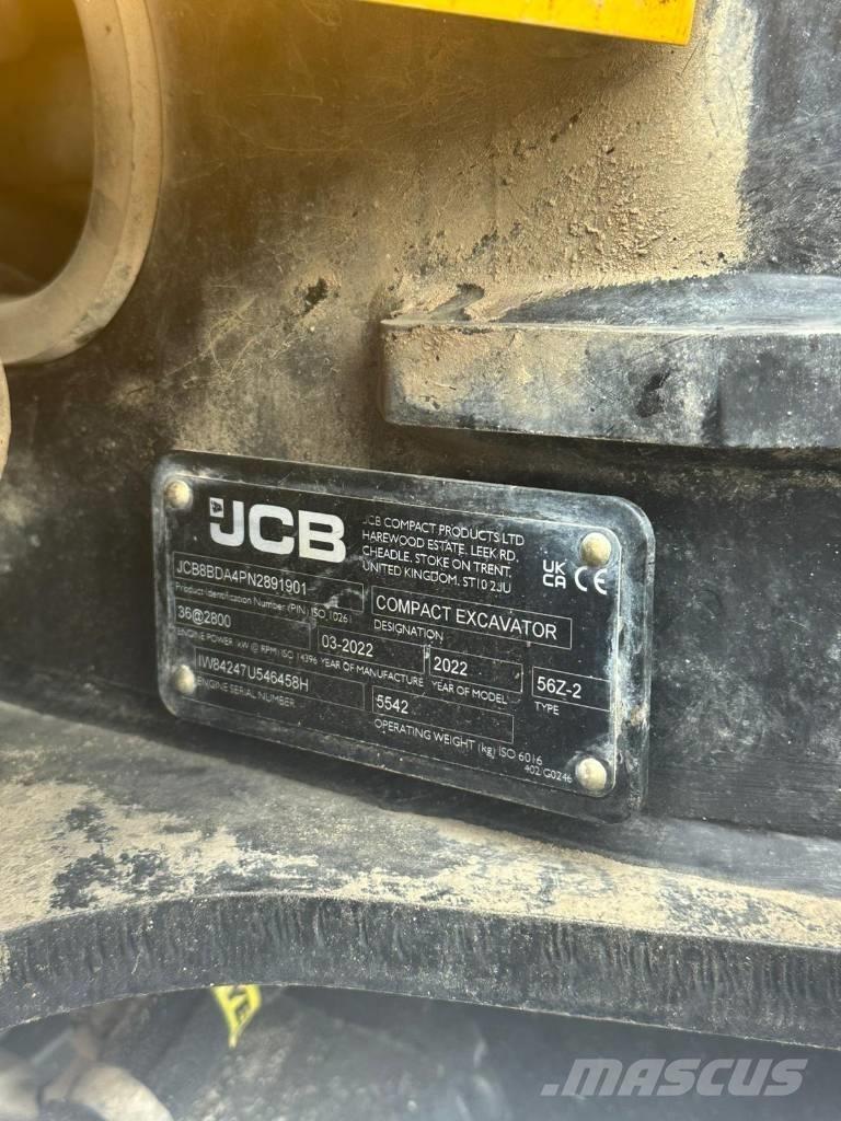 JCB 56 Z-2 履带挖掘机