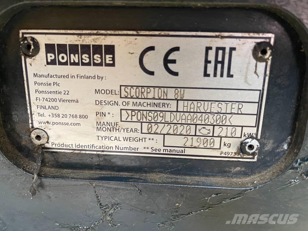 Ponsse Scorpion 收割机