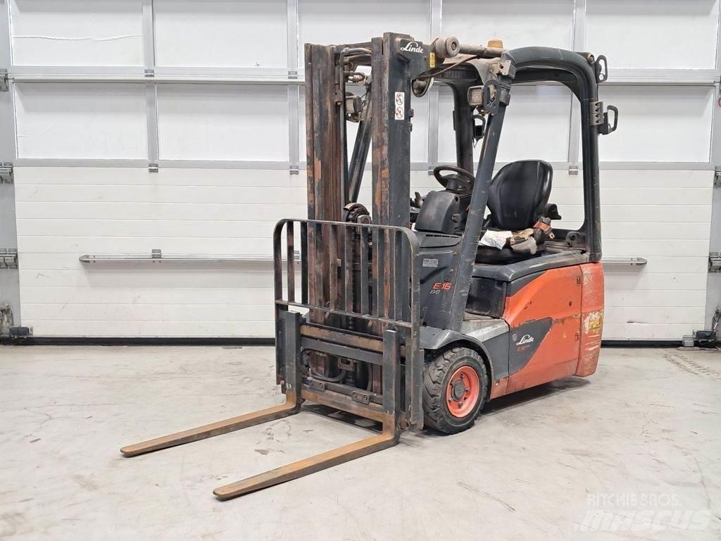 Linde E16C-02 电动叉车