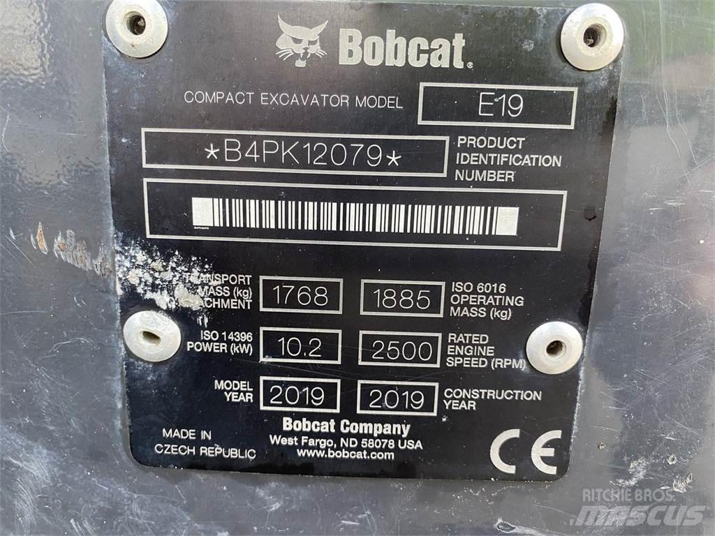 Bobcat E19 轮式挖掘机