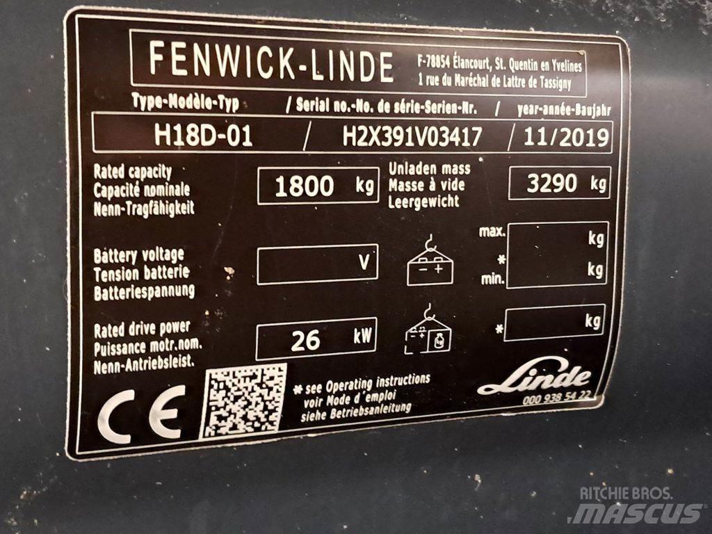 Linde H18D-01 柴油叉车