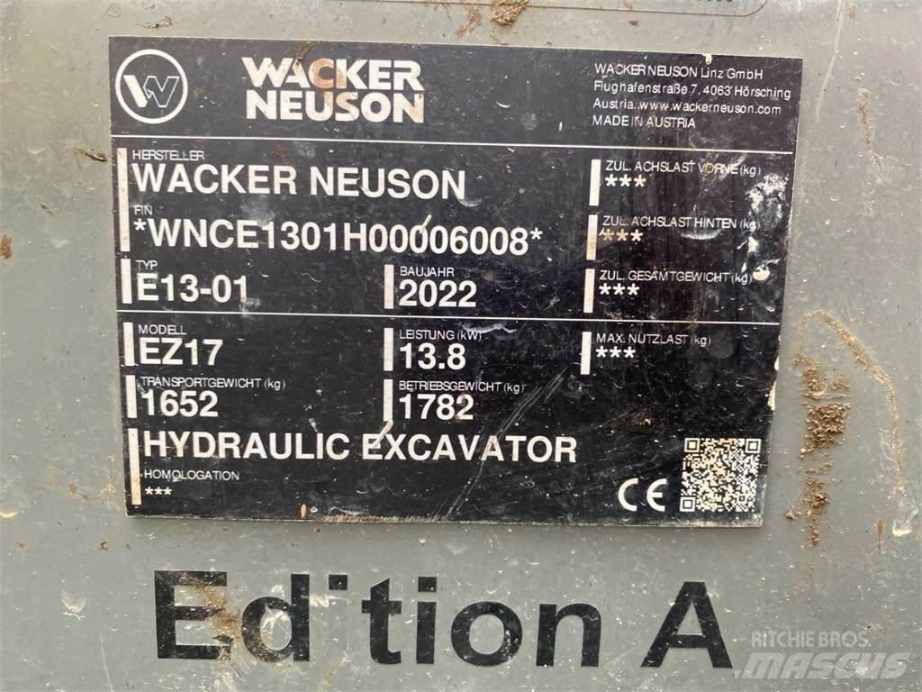 Wacker Neuson EZ17 履带挖掘机