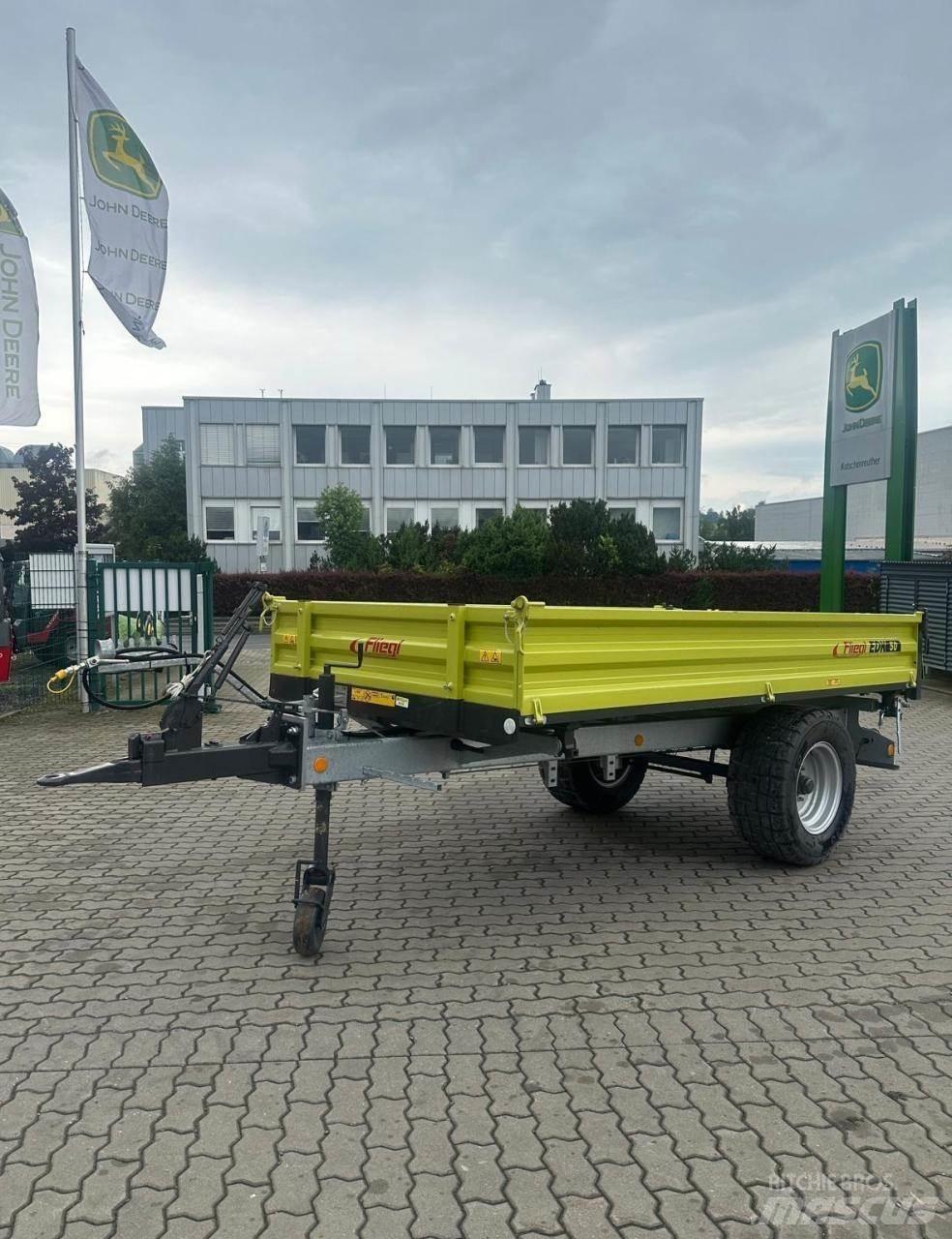 Fliegl EDK 50 箱式拖车