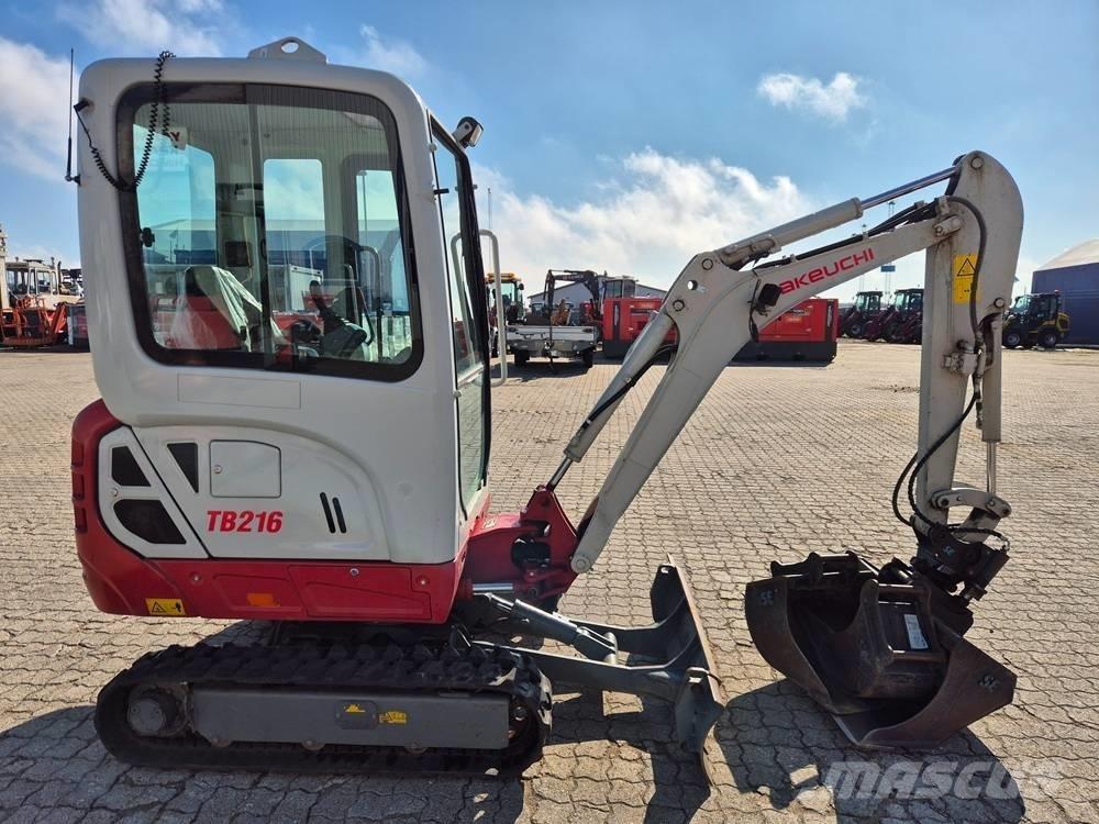 Takeuchi TB 216 小型挖掘机