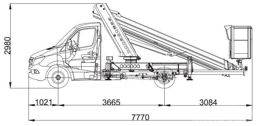 Ruthmann Ecoline 230 车载式高空作业车